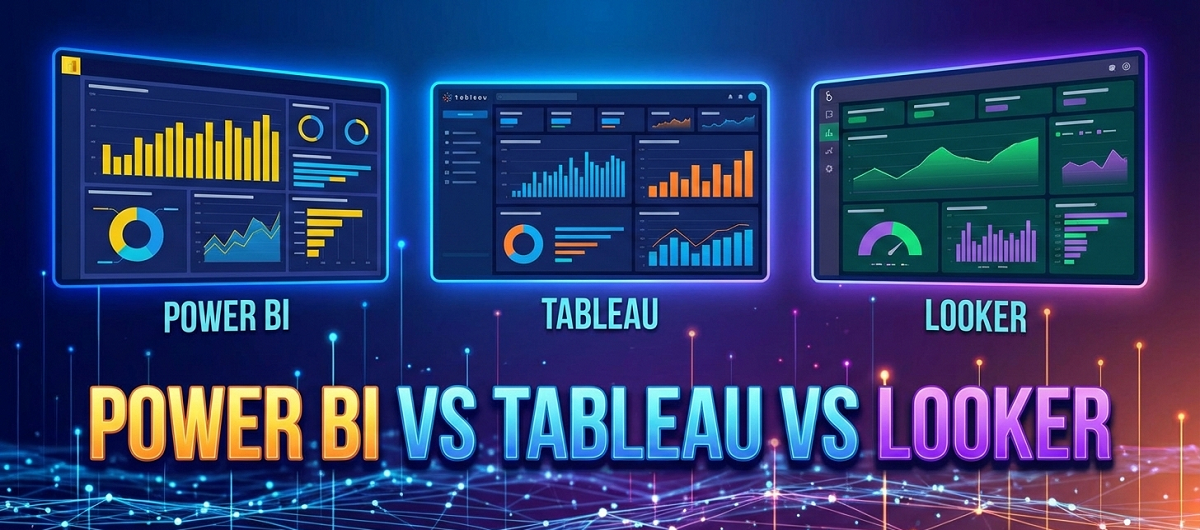 Power BI Vs Tableau Vs Looker: Which BI Tool Should You Invest in 2026?